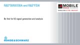 be first for 5g signal generation and analysis